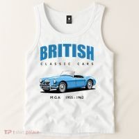 British Classic Sports Cars MG MGA Tank Top thumb 2