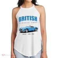 British Classic Sports Cars MG MGA Women's Perfect Tri Rocker Tank thumb 2
