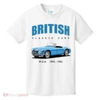 British Classic Sports Cars MG MGA Kids T-Shirt thumb 0