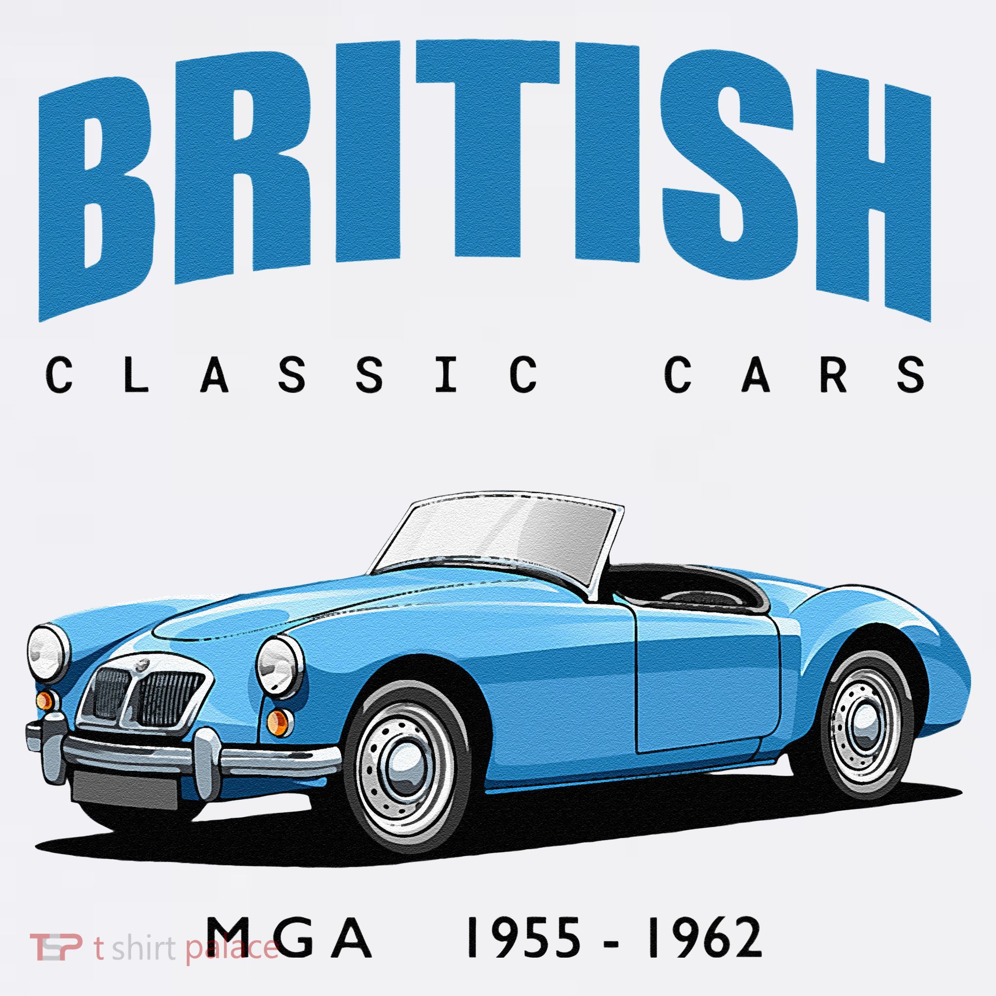 British Classic Sports Cars MG MGA Kids Plaid Pajama Set