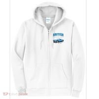 British Classic Sports Cars MG MGA Full Zip Hoodie thumb 0
