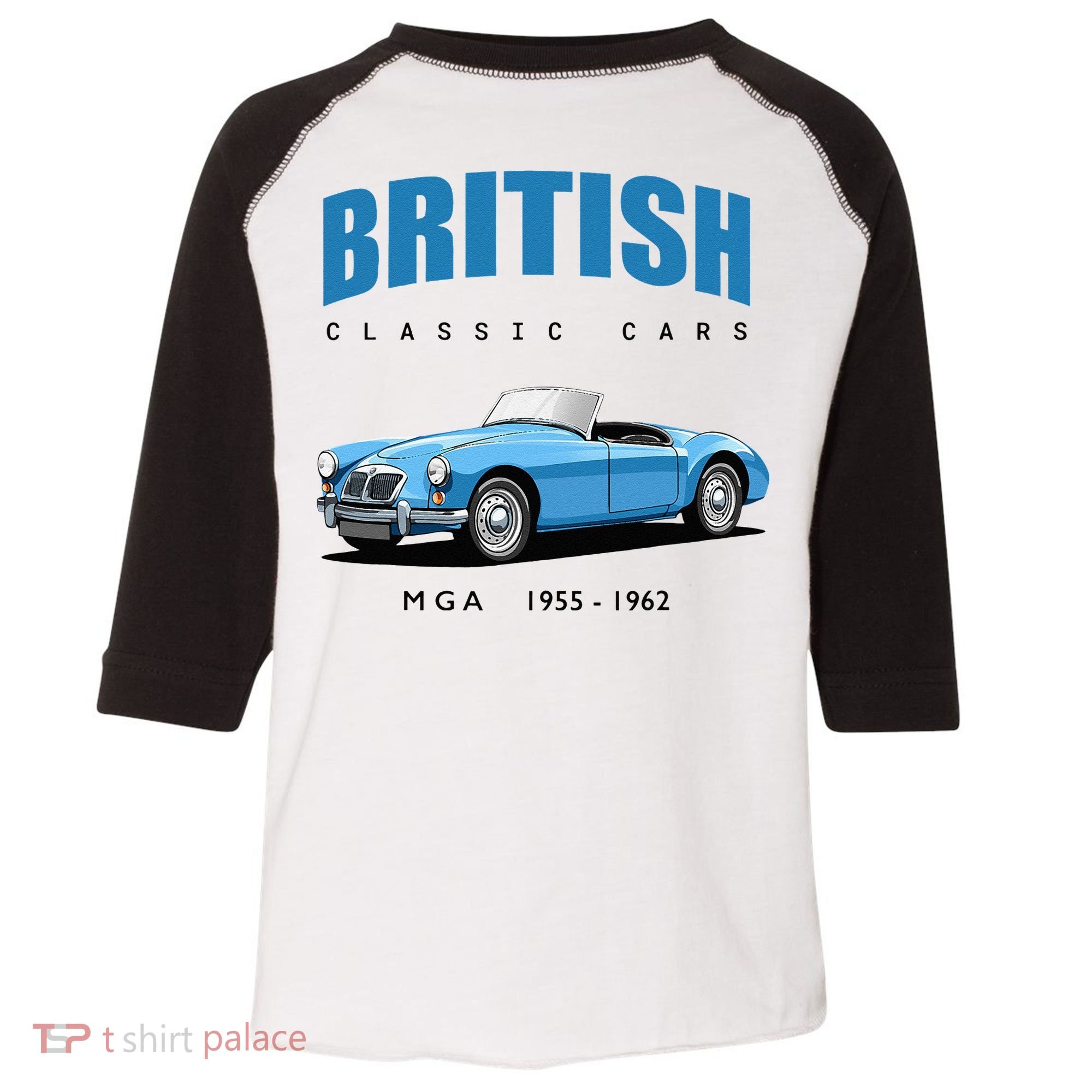 British Classic Sports Cars MG MGA Toddler Fine Jersey T-Shirt