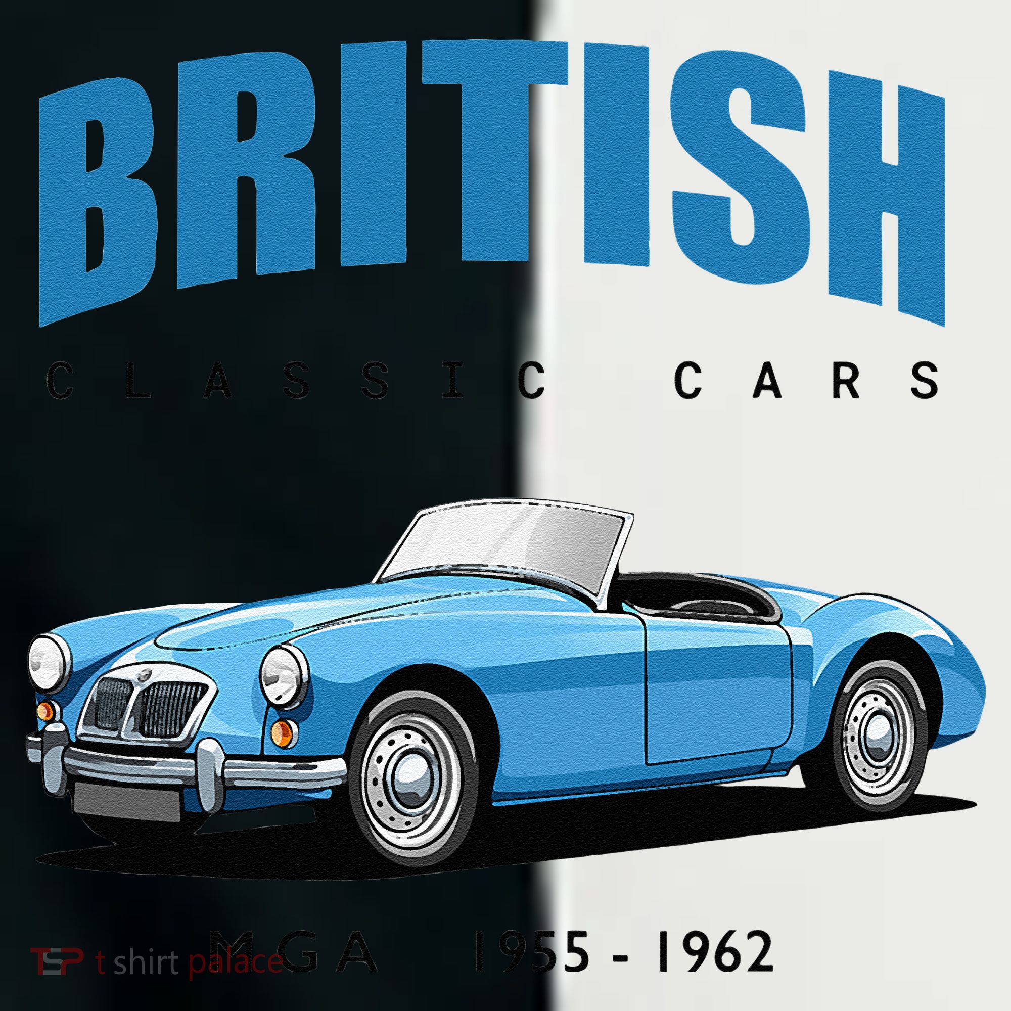 British Classic Sports Cars MG MGA Infant Baby Jersey Bodysuit