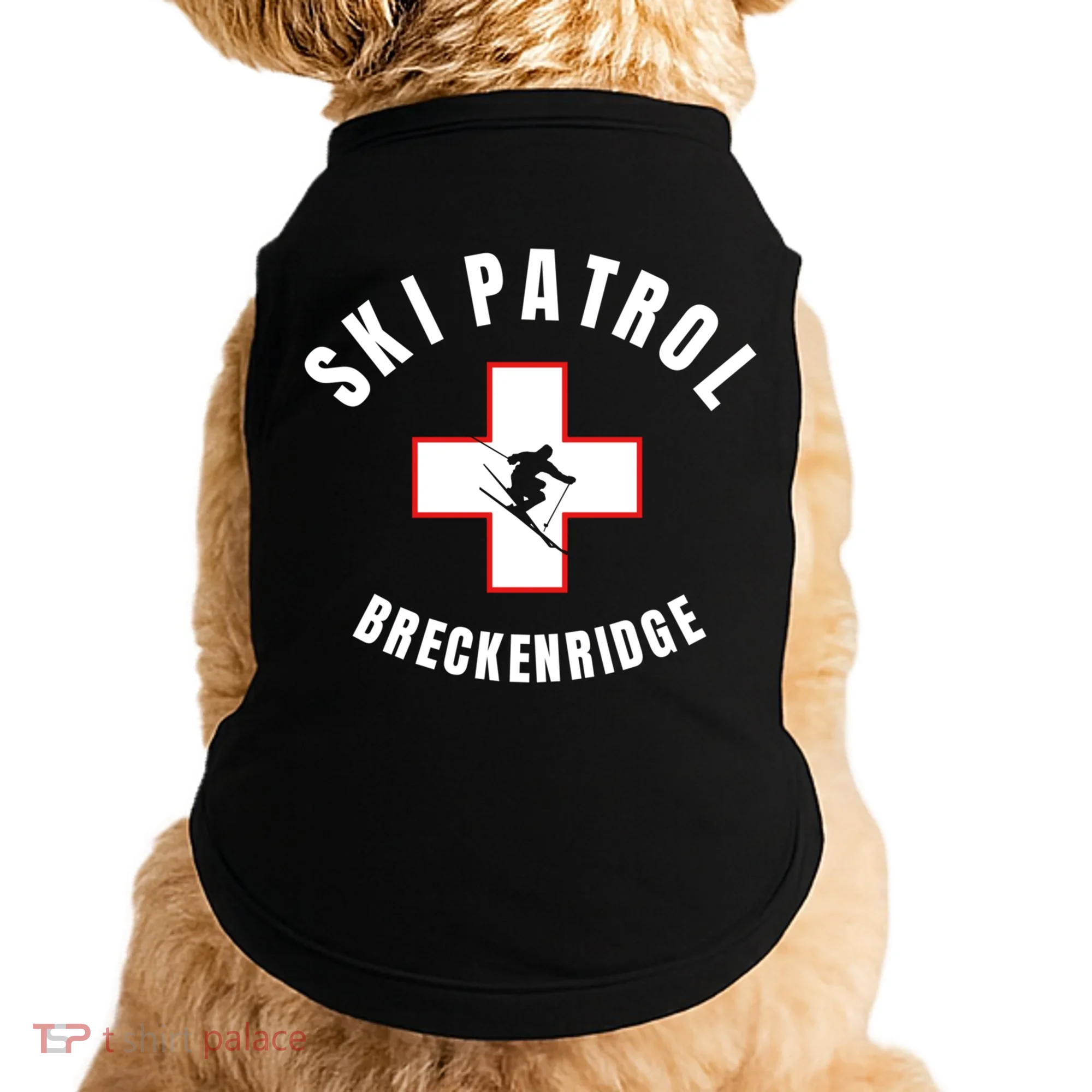 Breckenridge Colorado Ski Patrol Gift Doggie Tank