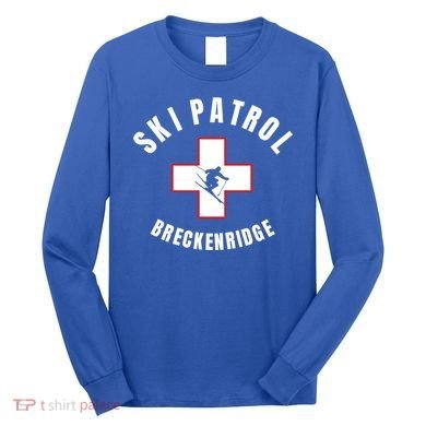 Breckenridge Colorado Ski Patrol Gift Long Sleeve Shirt