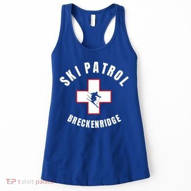 Breckenridge Colorado Ski Patrol Gift Women's Tank Top