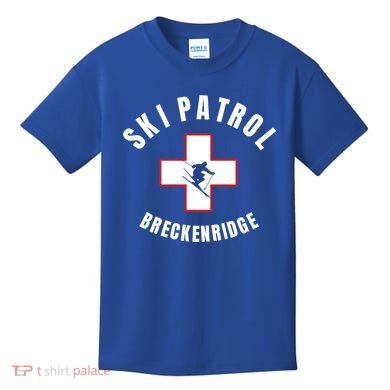 Breckenridge Colorado Ski Patrol Gift Kids T-Shirt