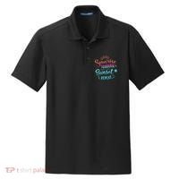 Beach Camping Sunrise Sunburn Sunset Repeat Summer Vacation Dry Zone Grid Polo thumb 0