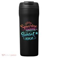 Beach Camping Sunrise Sunburn Sunset Repeat Summer Vacation 24oz Duet Stainless Steel Tumbler thumb 0