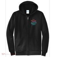 Beach Camping Sunrise Sunburn Sunset Repeat Summer Vacation Full Zip Hoodie thumb 0