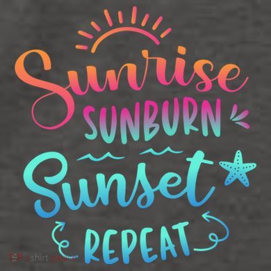 Beach Camping Sunrise Sunburn Sunset Repeat Summer Vacation Vector Backpack