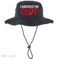Blood Clot Survived Pe Supporter Pulmonary Embolism Survivor Cool Gift Bucket Hat thumb 0