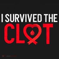 Blood Clot Survived Pe Supporter Pulmonary Embolism Survivor Cool Gift Women's Hoodie thumb 2