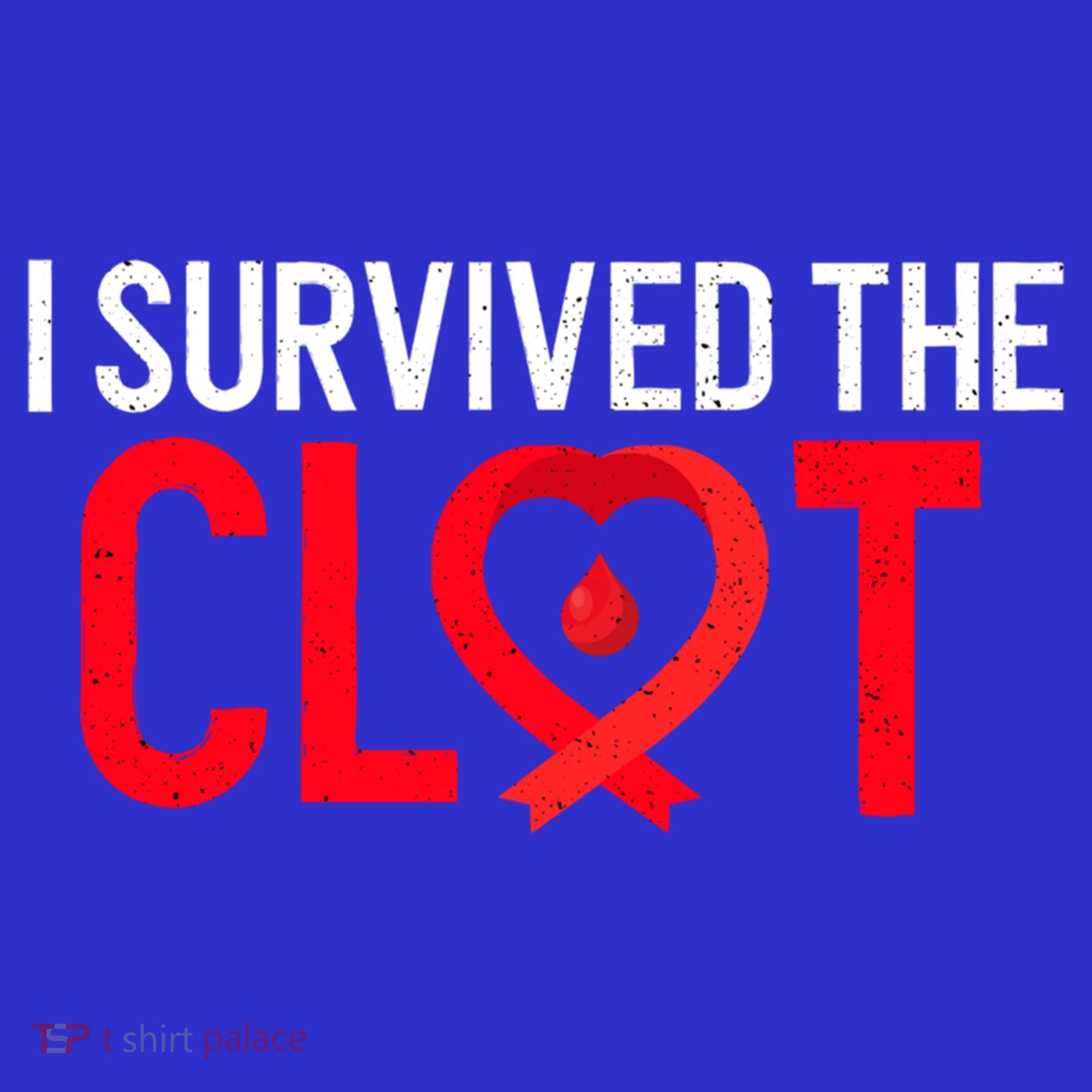 Blood Clot Survived Pe Supporter Pulmonary Embolism Survivor Cool Gift Long Sleeve Shirt