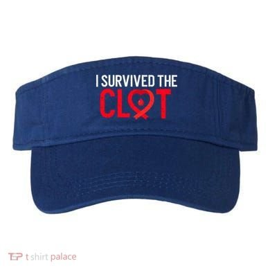 Blood Clot Survived Pe Supporter Pulmonary Embolism Survivor Cool Gift Visor