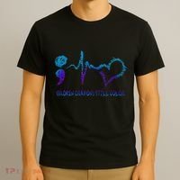 Broken Crayons Still Color Suicide Prevention Awareness T-Shirt thumb 3
