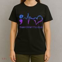 Broken Crayons Still Color Suicide Prevention Awareness T-Shirt thumb 4