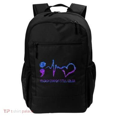 Broken Crayons Still Color Suicide Prevention Awareness Backpack