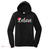 Believe Christmas Shirt Believe Santa Women's Hoodie thumb 0