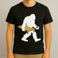 Bigfoot Cornhole Sasquatch Cryptid Bag Tossing Game T-Shirt thumb 3