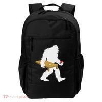 Bigfoot Cornhole Sasquatch Cryptid Bag Tossing Game Backpack thumb 0