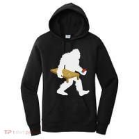 Bigfoot Cornhole Sasquatch Cryptid Bag Tossing Game Women's Hoodie thumb 0