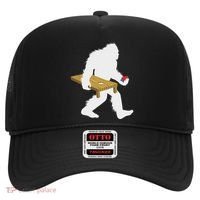 Bigfoot Cornhole Sasquatch Cryptid Bag Tossing Game Hat thumb 0