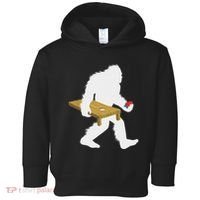 Bigfoot Cornhole Sasquatch Cryptid Bag Tossing Game Toddler Hoodie thumb 0