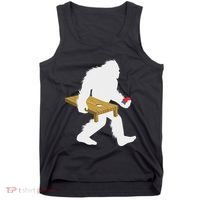 Bigfoot Cornhole Sasquatch Cryptid Bag Tossing Game Tank Top thumb 0