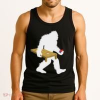 Bigfoot Cornhole Sasquatch Cryptid Bag Tossing Game Tank Top thumb 3