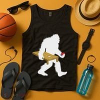 Bigfoot Cornhole Sasquatch Cryptid Bag Tossing Game Tank Top thumb 4