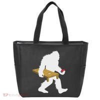 Bigfoot Cornhole Sasquatch Cryptid Bag Tossing Game Tote Bag thumb 0