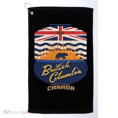 British Columbia Souvenir Golf Towel