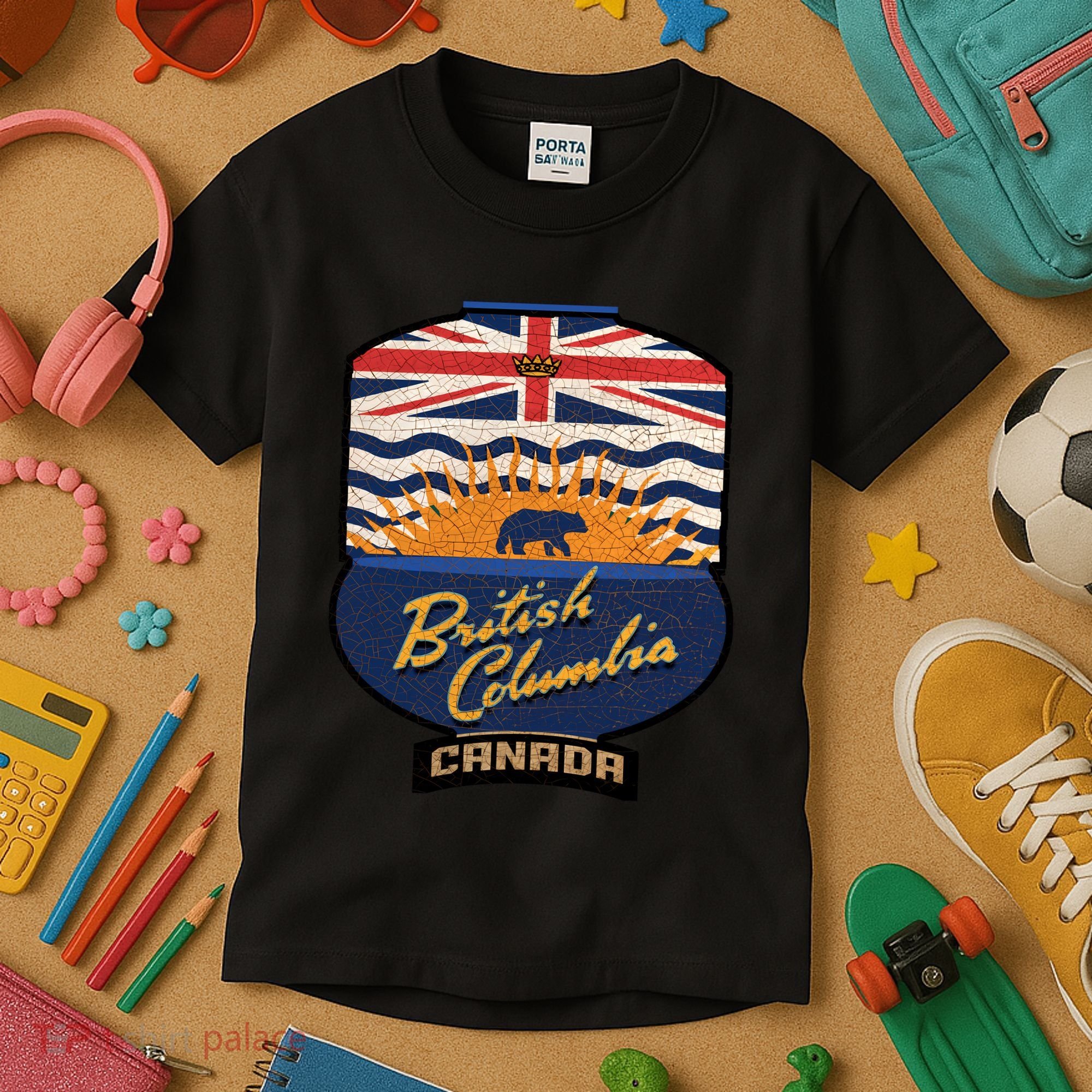British Columbia Souvenir Kids T-Shirt