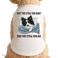 Border Collie Sleeping Pajamas Nightgown Doggie Tank thumb 0