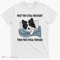 Border Collie Sleeping Pajamas Nightgown T-Shirt thumb 0