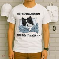 Border Collie Sleeping Pajamas Nightgown T-Shirt thumb 6
