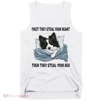 Border Collie Sleeping Pajamas Nightgown Tank Top thumb 0