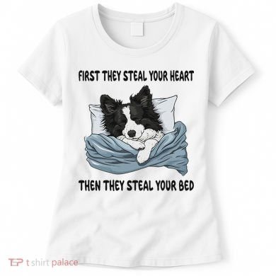 Border Collie Sleeping Pajamas Nightgown Women's T-Shirt