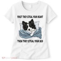 Border Collie Sleeping Pajamas Nightgown Women's T-Shirt thumb 0