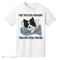 Border Collie Sleeping Pajamas Nightgown Kids T-Shirt thumb 0
