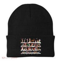 Basenji Christmas Snow Layers Santa Dog Ugly Xmas Gift Beanie thumb 0