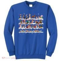 Basenji Christmas Snow Layers Santa Dog Ugly Xmas Gift Sweatshirt thumb 0