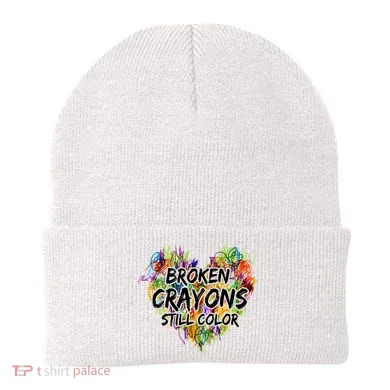 Broken Crayons Still Color Beanie