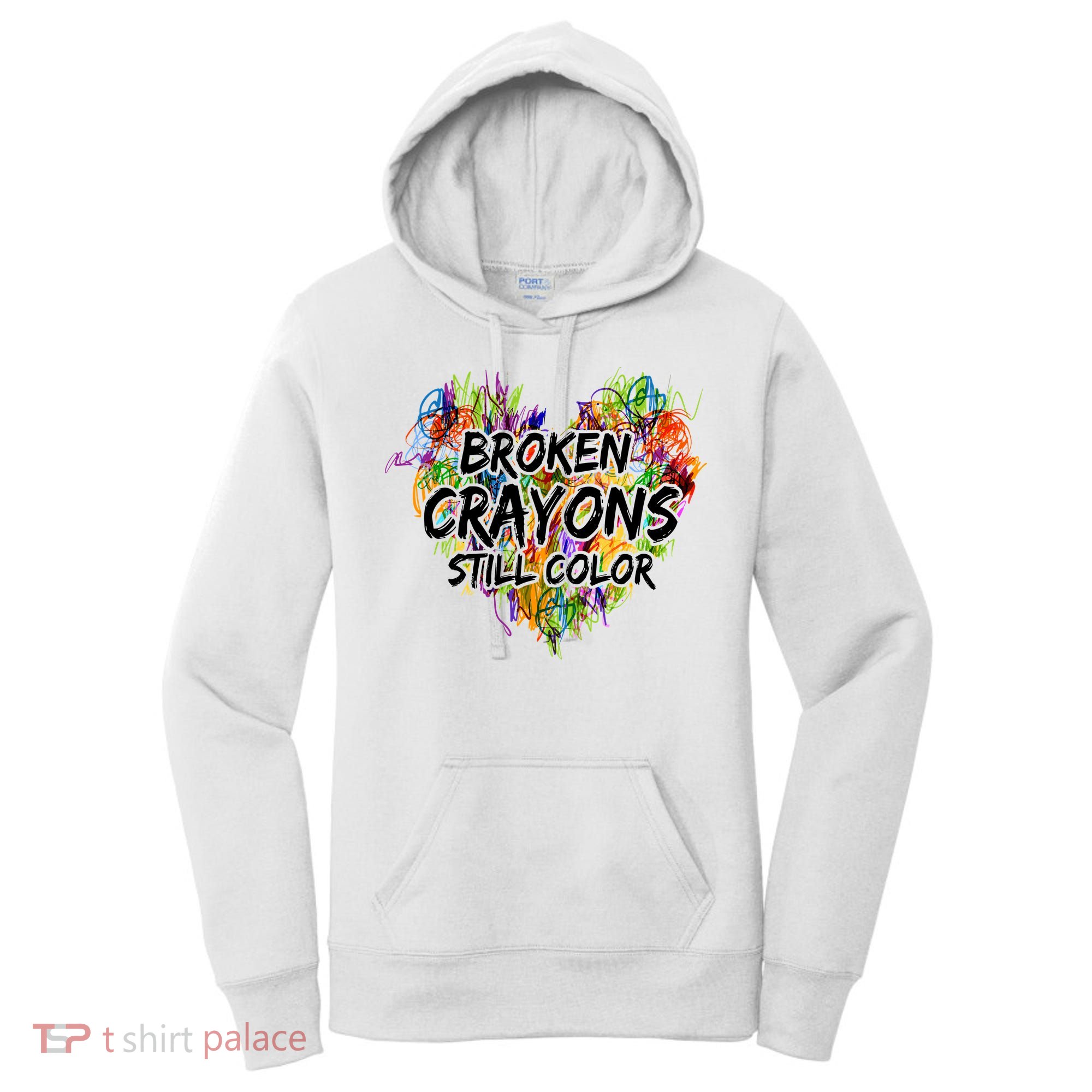 Broken Crayons Still Color Women's Hoodie