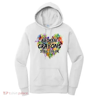 Broken Crayons Still Color Women's Hoodie