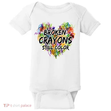 Broken Crayons Still Color Baby Bodysuit