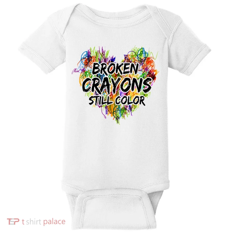 Broken Crayons Still Color Baby Bodysuit