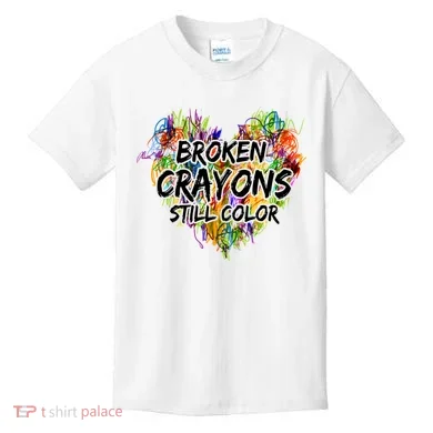 Broken Crayons Still Color Kids T-Shirt