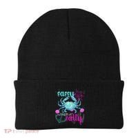 Blue Crab Sassy And Salty Attitude Sweet Southern Prep Gear Gift Beanie thumb 0